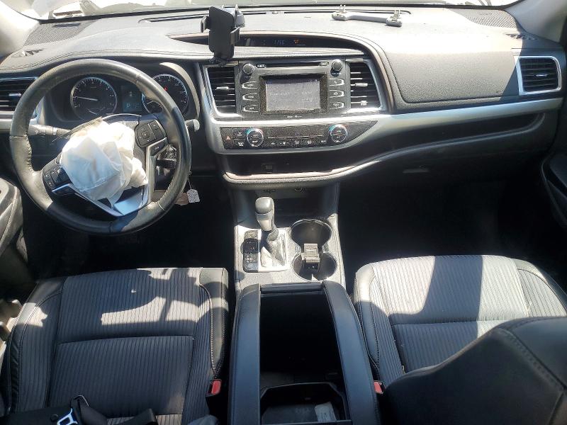 2015 Toyota Highlander VIN 5TDZKRFHXFS045908 COPART salvage auction — FRONT END, Ca - Salvage Certificate, sold $4,000 on 2026-07-07 (photo 8)