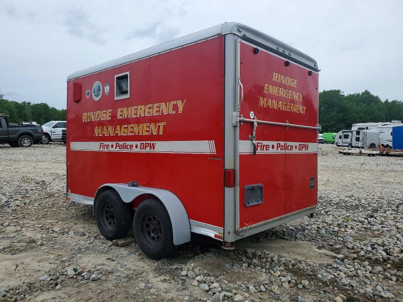 2005 Well Trailers VIN 1WC200E2751111680 COPART salvage auction — ROOF, NH - CERT OF TITLE-SALVAGE, sold $150 on 2026-07-30 (photo 3)