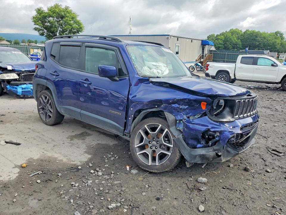 2021 Jeep VIN ZACNJDBB3MPM22236 COPART salvage auction — FRONT END, Pa - Certificate Of Salvage, sold $750 on 2026-08-05 (photo 4)