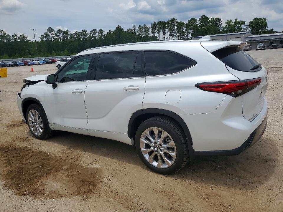 2022 Toyota Highlander VIN 5TDXBRCH3NS077433 COPART salvage auction — FRONT END, Sc - Cert Of Title-Salvage, sold $21,200 on 2026-07-08 (photo 2)