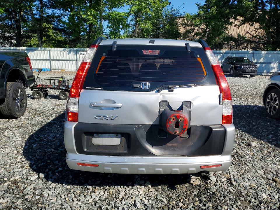 2006 Honda Cr-v VIN SHSRD78566U437248 COPART salvage auction — FRONT END, Ma - Cert Of Title-Reconstrctd Coll, sold $125 on 2026-07-29 (photo 6)