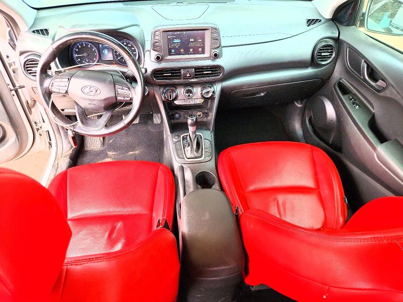 2021 Hyundai VIN KM8K22AA7MU657684 COPART salvage auction — FRONT END, Az - Cert Of Title - Salvage, sold $175 on 2026-07-28 (photo 8)