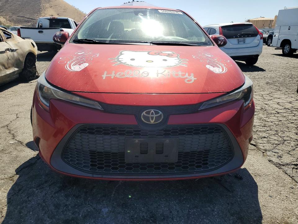 2020 Toyota VIN JTDEPRAE8LJ114262 COPART salvage auction — REAR END, Ca - Salvage Certificate, sold $4,800 on 2026-07-16 (photo 5)