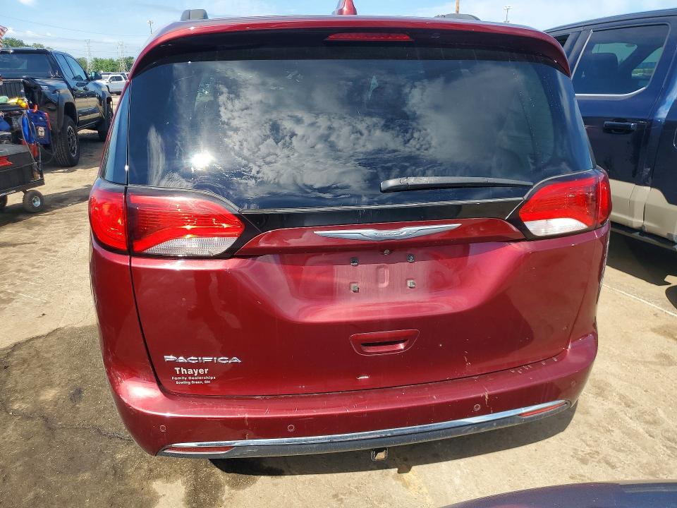2017 Chrysler Pacifica VIN 2C4RC1BG0HR623070 COPART salvage auction — Burn Engine, St - Salvage Title, sold $525 on 2026-07-28 (photo 6)