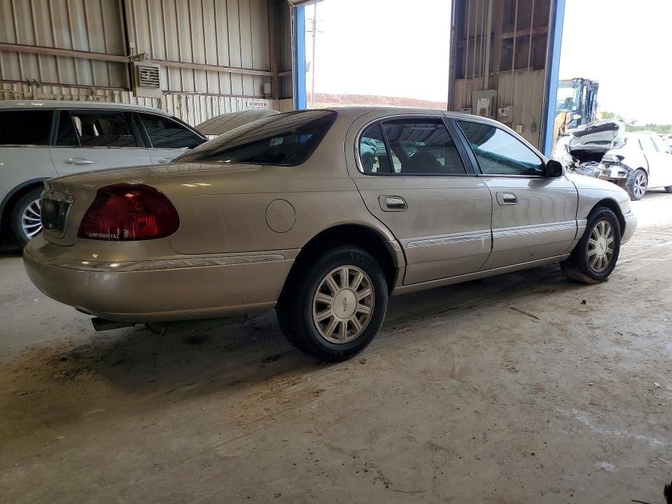 2001 Lincoln Continental VIN 1LNHM97V01Y720555 COPART salvage auction — FRONT END, TX - SALVAGE VEHICLE TITLE, sold $275 on 2026-07-17 (photo 3)
