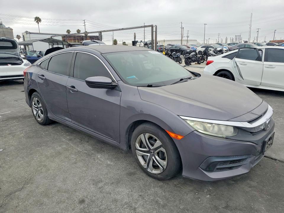 2017 Honda VIN 2HGFC2F50HH502001 COPART salvage auction — REAR END, Ca - Salvage Certificate, sold $3,450 on 2026-07-29 (photo 4)