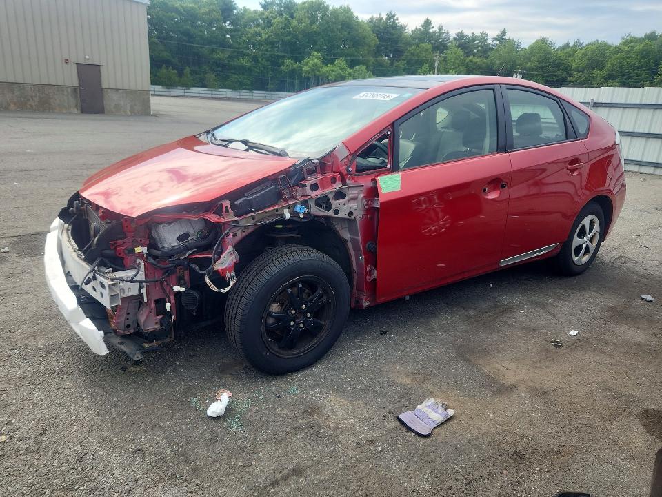 2012 Toyota Prius VIN JTDKN3DU9C1542446 COPART salvage auction — FRONT END, Ri - Salvage Certificate Of Title, sold $1,700 on 2026-07-16 (photo 1)