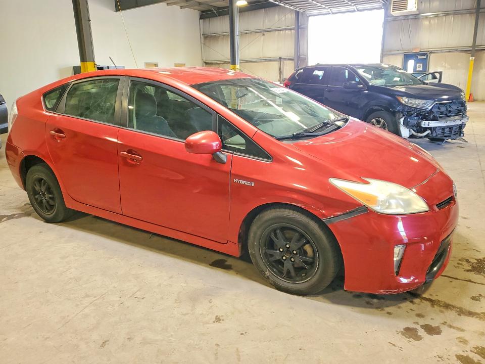 2012 Toyota Prius VIN JTDKN3DU9C1566004 COPART salvage auction — REAR END, Pa - Certificate Of Salvage, sold $2,000 on 2026-07-20 (photo 4)
