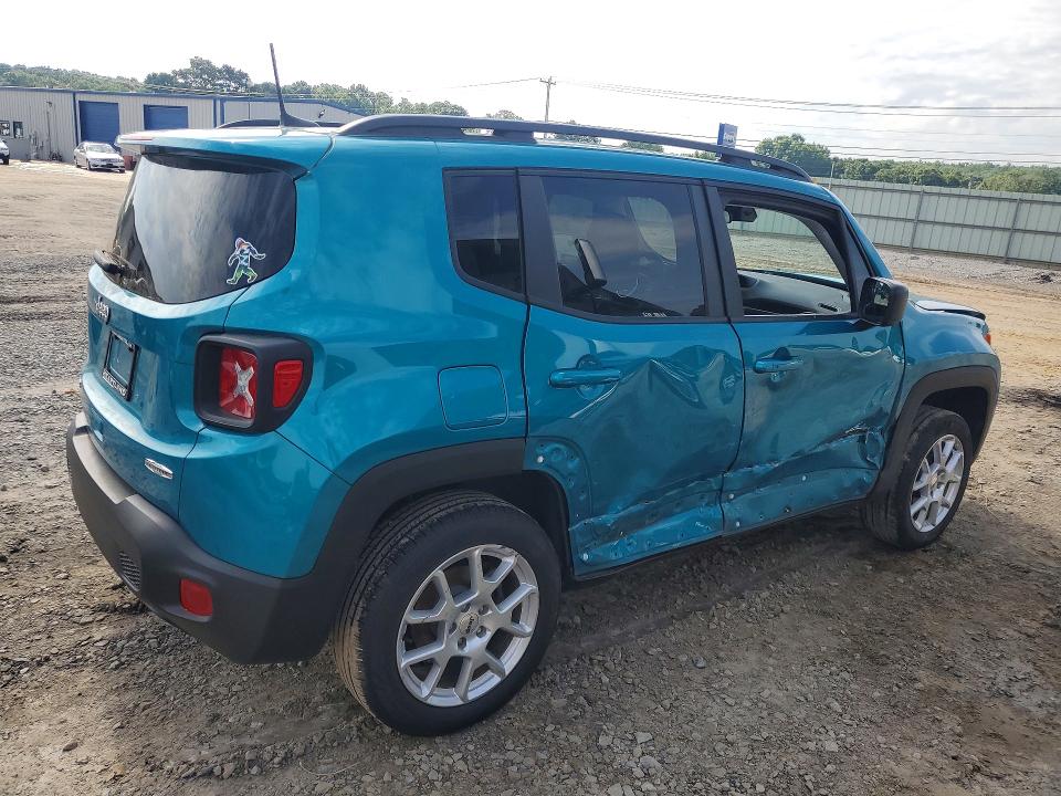 2022 Jeep Renegade VIN ZACNJDB19NPN87295 COPART salvage auction — SIDE, Ar - Cert Of Title-Salvage, sold $6,000 on 2026-08-17 (photo 3)
