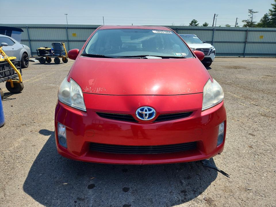 2011 Toyota Prius VIN JTDKN3DU0B1371732 COPART salvage auction — REAR END, Pa - Cert Of Title, sold $2,300 on 2026-07-31 (photo 5)