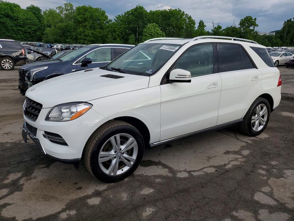 2015 Mercedes-benz M-klasse VIN 4JGDA5JB0FA571711 COPART salvage auction — NORMAL WEAR, Nj - Certificate Of Title, sold $4,250 on 2026-07-02 (photo 1)