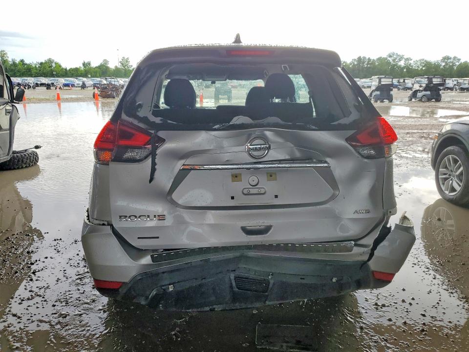 2018 Nissan Rogue VIN KNMAT2MV1JP554251 COPART salvage auction — REAR END, Tx - Salvage Vehicle Title, sold $1,850 on 2026-07-21 (photo 6)