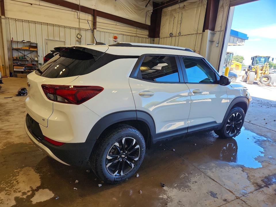 2022 Chevrolet Trailblazer VIN KL79MRSL9NB101375 COPART salvage auction — FRONT END, Wi - Cert Of Title-Salvage Vehicle, sold $6,000 on 2026-07-27 (photo 3)