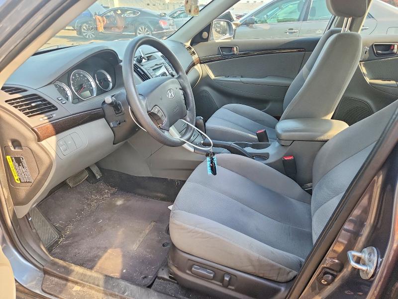 2010 Hyundai Sonata VIN 5NPET4ACXAH641934 COPART salvage auction — FRONT END, CT - CERT OF TITLE-SALVAGE, sold $950 on 2026-07-10 (photo 7)