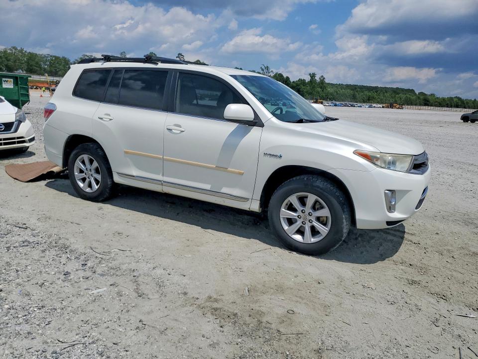 2012 Toyota Highlander VIN JTEBC3EH8C2004155 COPART salvage auction — MINOR DENT/SCRATCHES, Sc - Certificate Of Title (P), sold $6,500 on 2026-07-29 (photo 4)