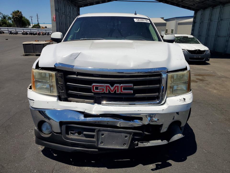 2008 Gmc SIERRA VIN 2GTEC13J381209403 COPART salvage auction — REAR END, Ca - Salvage Certificate, sold $150 on 2026-07-09 (photo 5)