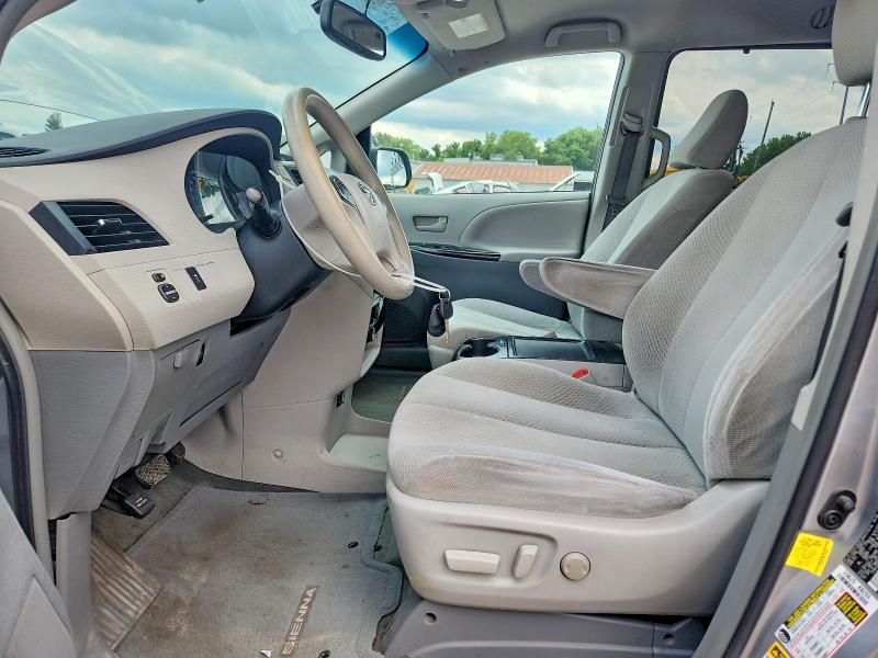 2012 Toyota Sienna VIN 5TDKK3DC0CS221642 COPART salvage auction — SIDE, Oh - Cert Of Title-Salvage, sold $1,100 on 2026-07-02 (photo 7)