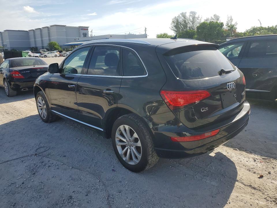 2017 Audi Q5 VIN WA1C2AFP7HA099952 COPART salvage auction — MINOR DENT/SCRATCHES, Fl - Certificate Of Title, sold $1,650 on 2026-07-09 (photo 2)