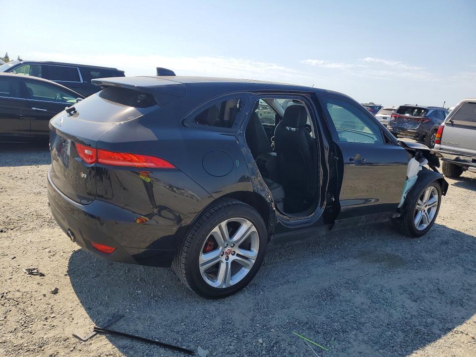 2017 Jaguar F-pace VIN SADCL2BV2HA061479 COPART salvage auction — FRONT END, CA - SALVAGE CERTIFICATE, sold $2,600 on 2026-07-23 (photo 3)
