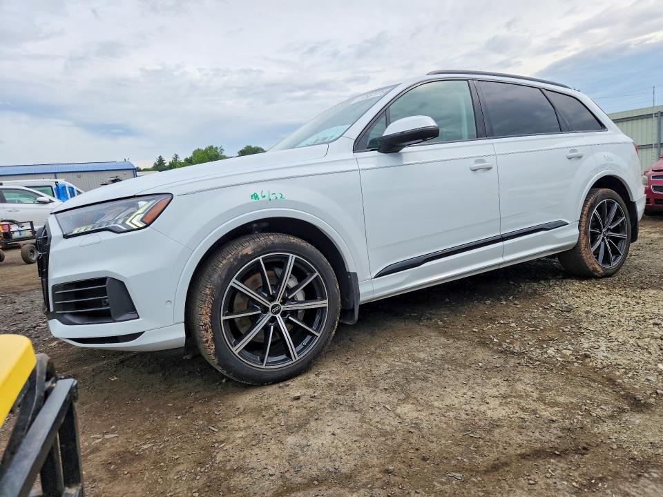 2023 Audi Q7 VIN WA1LXBF74PD007152 COPART salvage auction — FRONT END, Pa - Certificate Of Salvage, sold $3,000 on 2026-07-24 (photo 1)