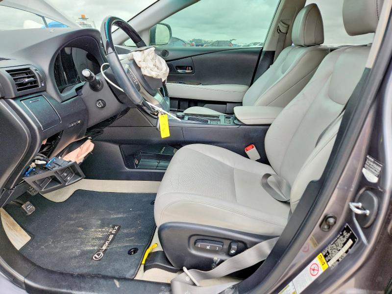 2013 Lexus Rx VIN 2T2ZK1BA8DC089790 COPART salvage auction — FRONT END, Tx - Salvage Vehicle Title, sold $4,550 on 2026-07-02 (photo 7)