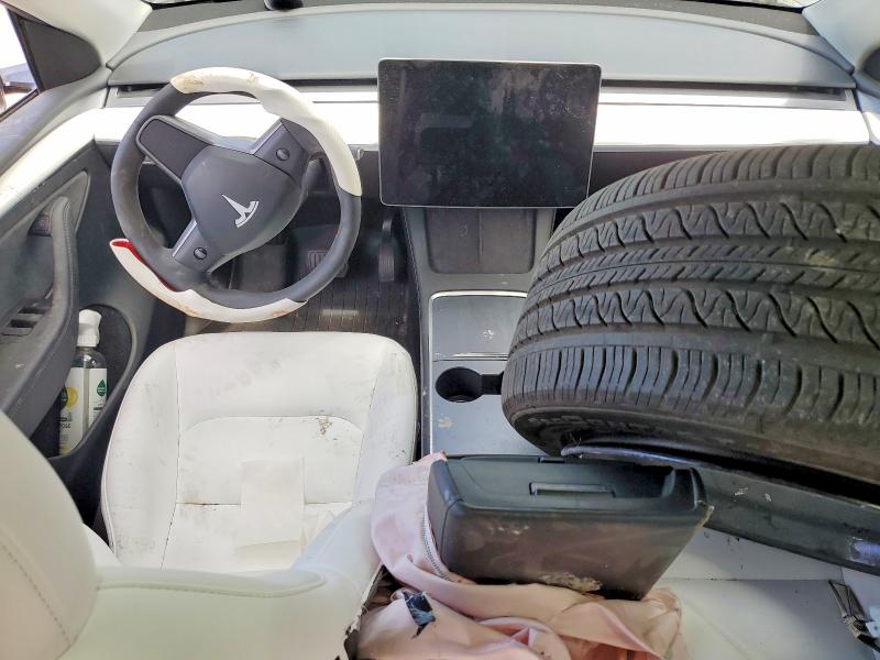 2024 Tesla Model y VIN 7SAYGAEE6RF102106 COPART salvage auction — REAR END, WA - BILL OF SALE, sold $8,000 on 2026-07-27 (photo 8)