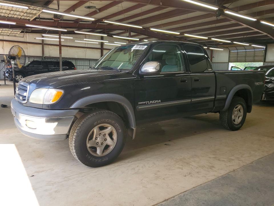 2002 Toyota Tundra VIN 5TBRT34122S322800 COPART salvage auction — SIDE, Nc - Salvage Certificate Of Title, sold $600 on 2026-07-29 (photo 1)