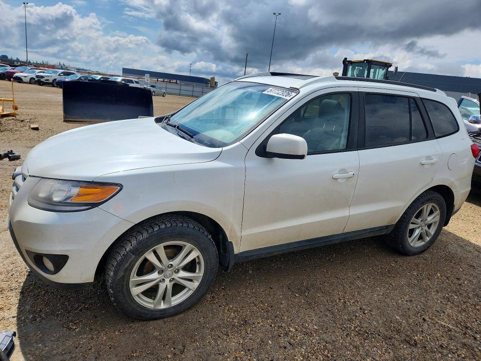 2012 Hyundai Santa fe VIN 5XYZGDAG4CG119352 COPART salvage auction — UNDERCARRIAGE, Ab - Bos - Active, sold $1,350 on 2026-07-02 (photo 1)