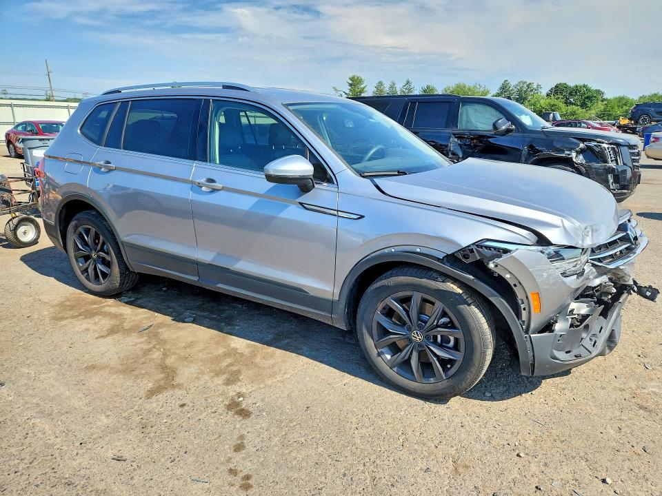 2024 Volkswagen Tiguan VIN 3VV2B7AX6RM154277 COPART salvage auction — FRONT END, Pa - Certificate Of Salvage, sold $7,400 on 2026-07-31 (photo 4)