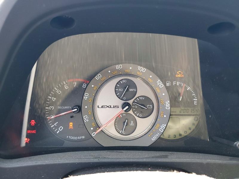 2003 Lexus Is 300 VIN JTHBD192530080292 COPART salvage auction — REAR END, CA - SALVAGE CERTIFICATE, sold $1,000 on 2026-07-16 (photo 9)