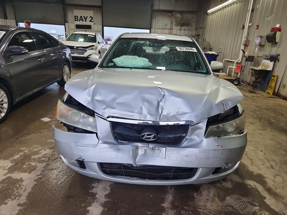 2007 Hyundai Sonata VIN 5NPEU46F67H165836 COPART salvage auction — REAR END, Il - Junking Cert Of A Vehicle, sold $350 on 2026-07-14 (photo 5)