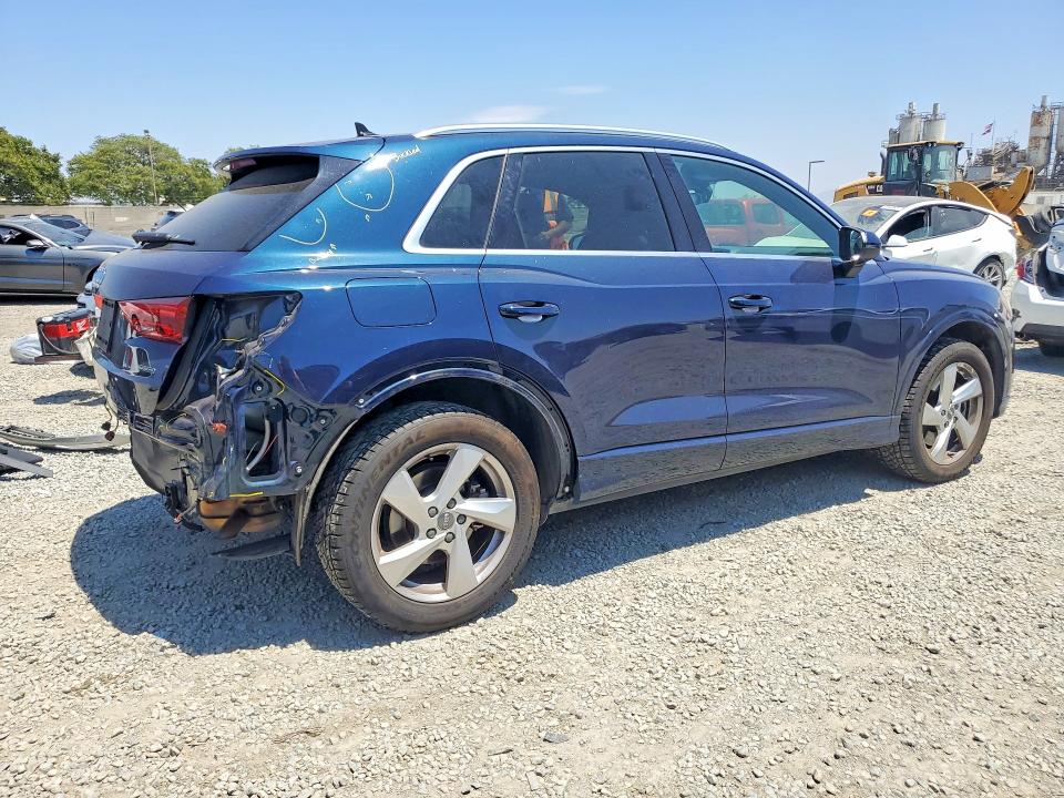 2020 Audi VIN WA1AECF38L1029571 COPART salvage auction — REAR END, Ca - Salvage Certificate, sold $8,800 on 2026-07-02 (photo 3)