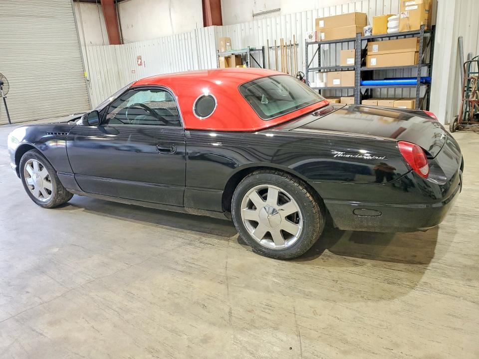 2002 Ford Thunderbird VIN 1FAHP60A02Y111037 COPART salvage auction — MECHANICAL, Tx - Certificate Of Title, sold $3,600 on 2026-07-08 (photo 2)