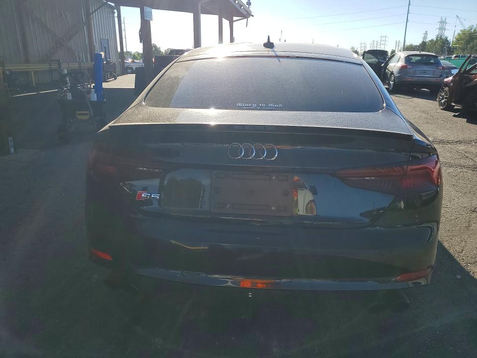 2018 Audi Rs5 VIN WAUC4CF54JA102559 COPART salvage auction — HAIL, Co - Certificate Of Title, sold $5,600 on 2026-07-28 (photo 6)