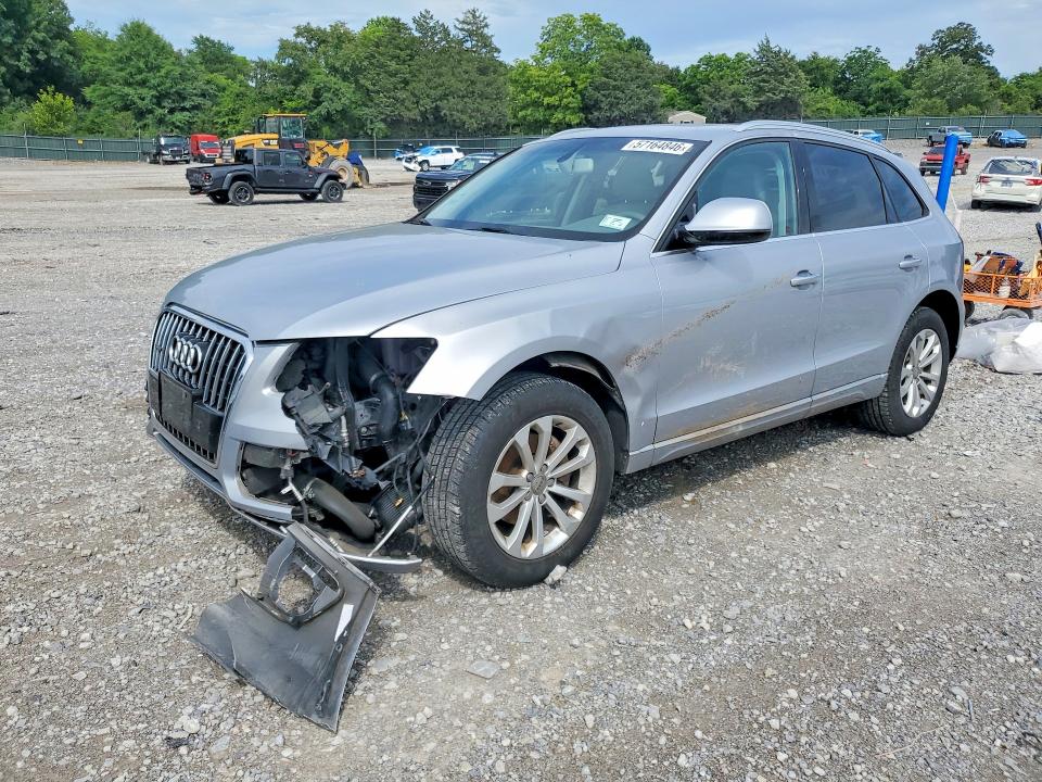 2017 Audi Q5 VIN WA1C2AFP4HA040356 COPART salvage auction — FRONT END, Tn - Salvage Certificate, sold $3,550 on 2026-07-30 (photo 1)
