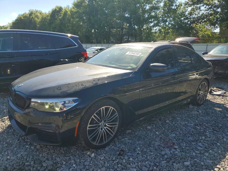 2019 BMW 5 series VIN WBAJE7C54KG892511 COPART salvage auction — BURN, MA - CERT OF TITLE-SALVAGE, sold $7,200 on 2026-07-02 (photo 1)