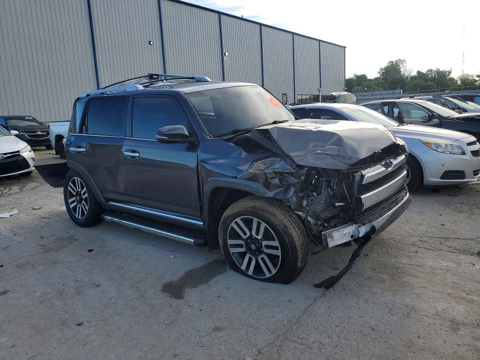 2016 Toyota 4runner VIN JTEBU5JR5G5343984 COPART salvage auction — ROLLOVER, Ky - Cert Of Title-Salvage, sold $500 on 2026-07-29 (photo 4)
