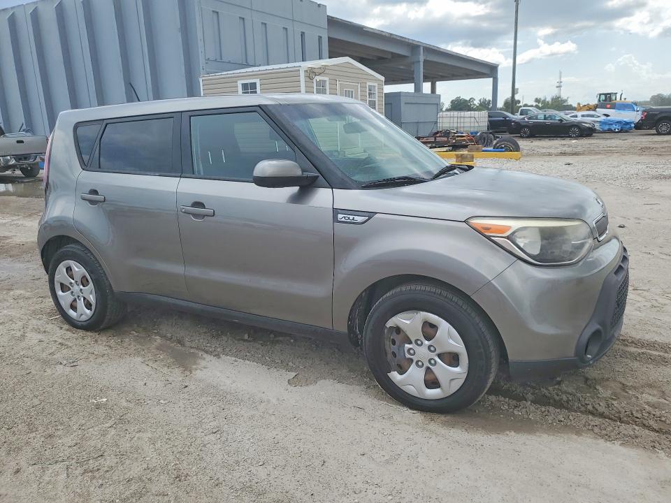2015 Kia Soul VIN KNDJN2A23F7175814 COPART salvage auction — MINOR DENT/SCRATCHES, Fl - Certificate Of Title, sold $1,000 on 2026-07-14 (photo 4)