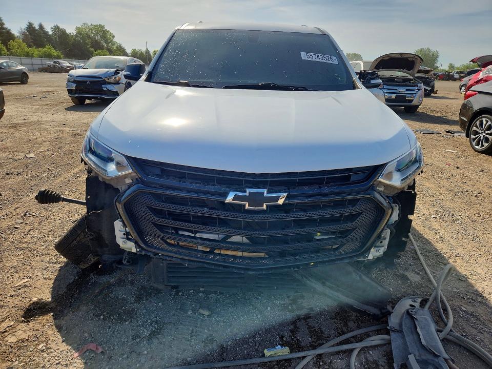 2019 Chevrolet Traverse VIN 1GNERGKW6KJ181115 COPART salvage auction — FRONT END, Il - Salvage Certificate, sold $2,300 on 2026-07-09 (photo 5)