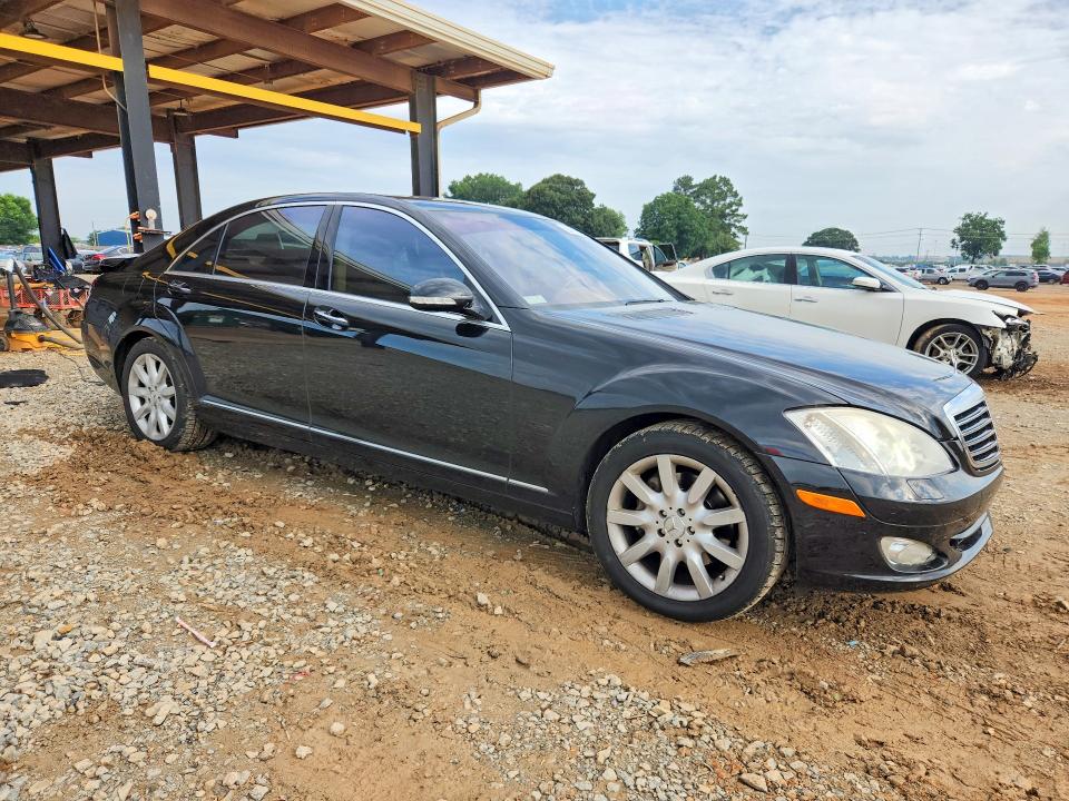 2007 Mercedes-benz S-klasse VIN WDDNG71XX7A144462 COPART salvage auction — REAR END, AL - CERT OF TITLE-SALVAGE TITLE, sold $925 on 2026-07-29 (photo 4)