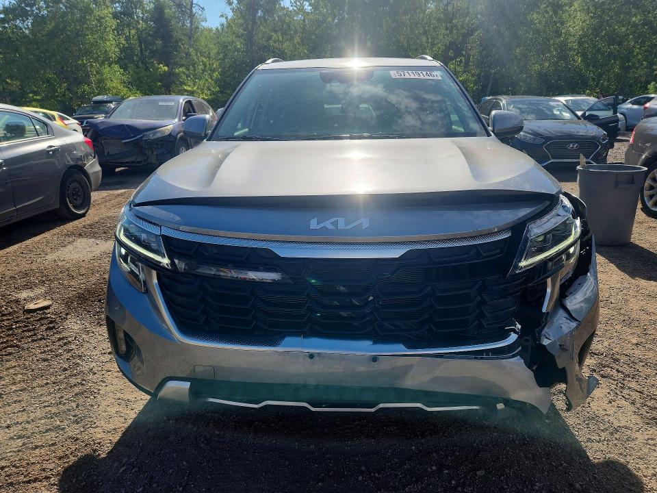 2026 Kia VIN KNDEUCAA3T7859694 COPART salvage auction — FRONT END, On - Permit Salvage, sold $9,700 on 2026-07-14 (photo 5)
