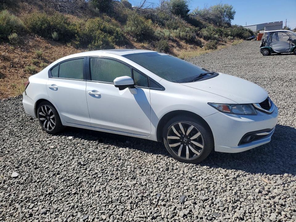 2014 Honda Civic VIN 19XFB2F95EE051708 COPART salvage auction — BURN, Nv - Salvage Title, sold $1,100 on 2026-07-09 (photo 4)