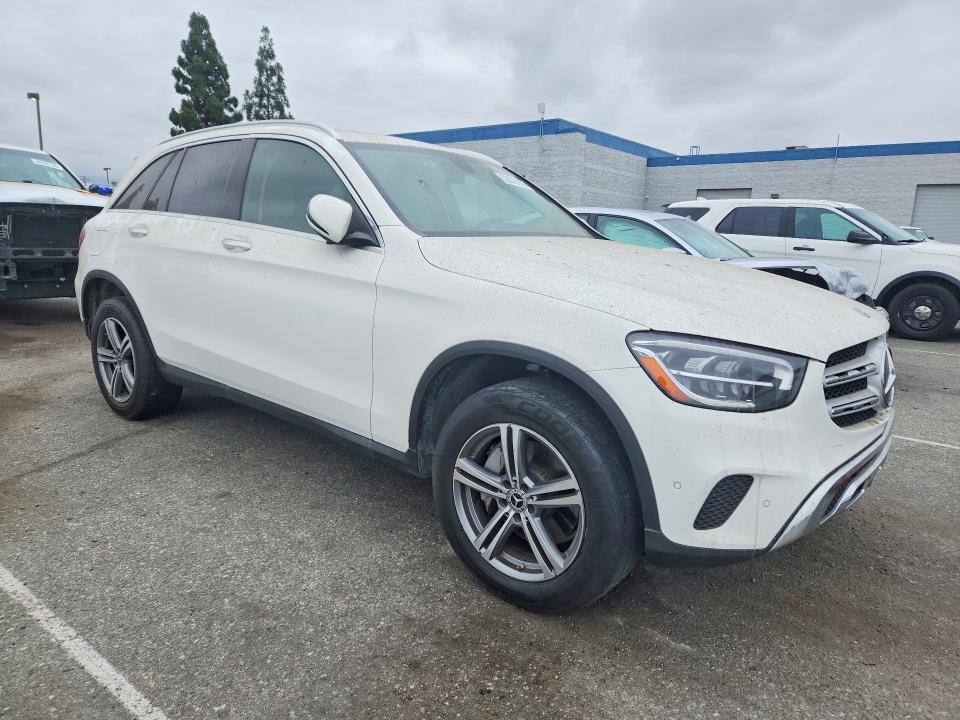 2021 Mercedes-benz Glc VIN W1N0G8DBXMV278637 COPART salvage auction — MECHANICAL, Ca - Dis/Dlr/Exp Only Clean Title, sold $9,500 on 2026-07-10 (photo 4)