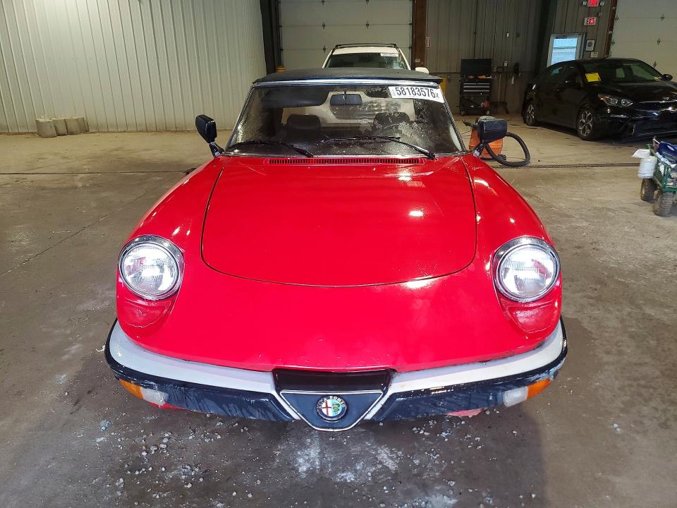 1986 Alfa romeo Giulia VIN ZARBA5414G1043255 COPART salvage auction — SIDE, Pa - Certificate Of Salvage, sold $550 on 2026-07-22 (photo 5)