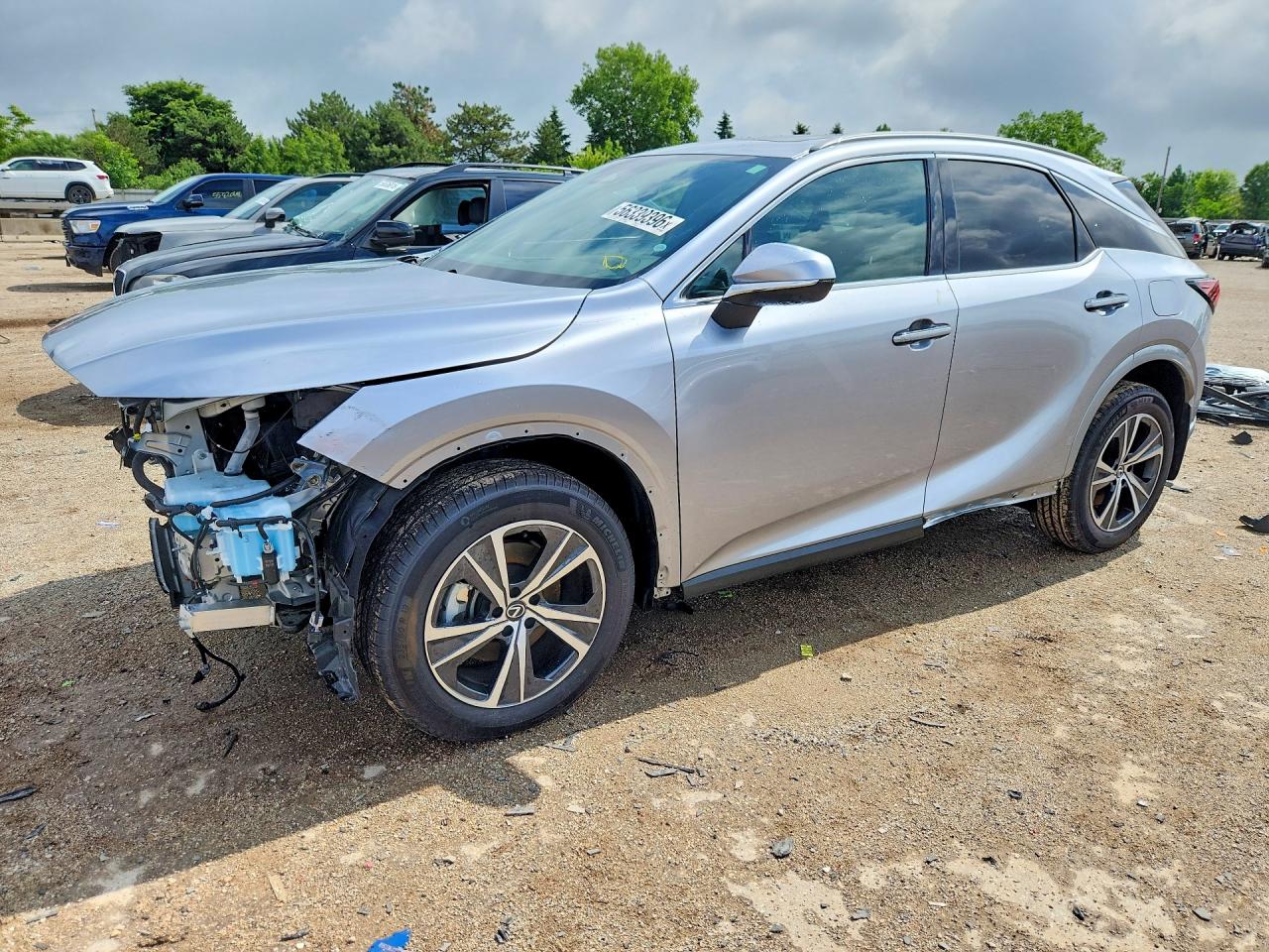 2025 Lexus RX 350h VIN 2T2BBMCA4SC084889 — COPART salvage auction photo