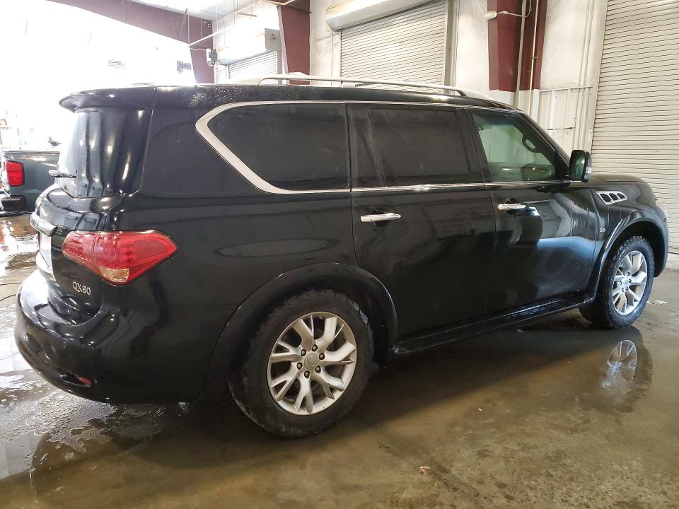 2014 Infiniti Qx80 VIN JN8AZ2NE0E9063651 COPART salvage auction — WATER/FLOOD, Mn - Cert Of Title-Prior Salvage, sold $925 on 2026-07-06 (photo 3)