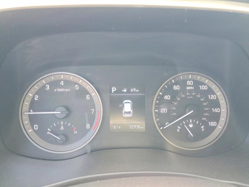 2020 Hyundai Tucson VIN KM8J33A42LU148481 COPART salvage auction — FRONT END, Ca - Dis/Dlr/Exp Only Clean Title (P), sold $4,000 on 2026-07-14 (photo 9)