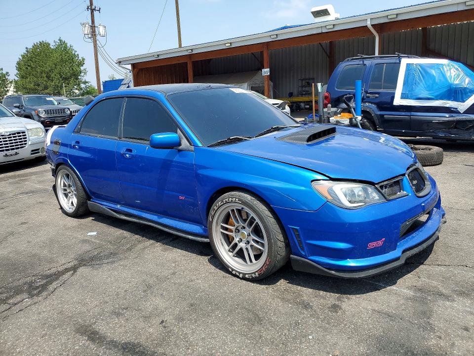 2006 Subaru Wrx VIN JF1GD70616L517689 COPART salvage auction — HAIL, CO - PUBLIC - SALVAGE TITLE, sold $7,700 on 2026-07-23 (photo 4)