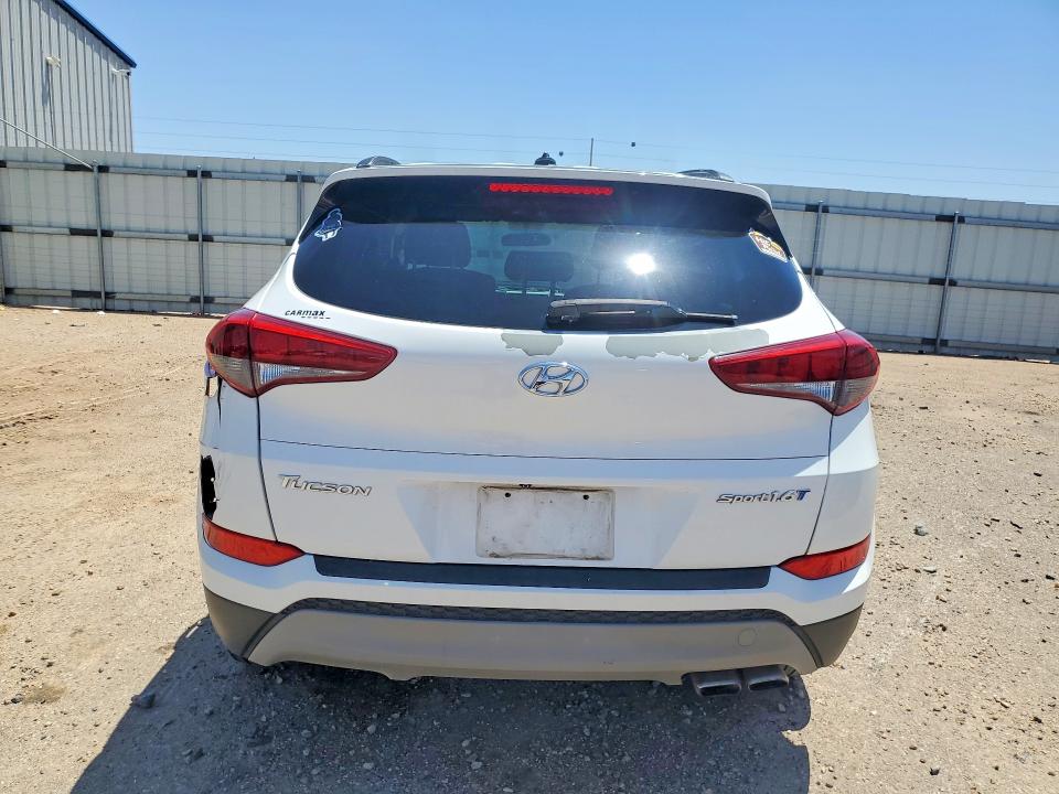 2017 Hyundai Tucson VIN KM8J33A25HU468996 COPART salvage auction — SIDE, Tx - Certificate Of Title, sold $100 on 2026-07-28 (photo 6)