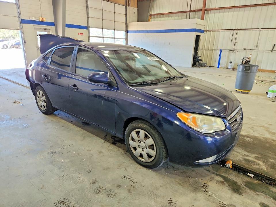 2008 Hyundai Elantra VIN KMHDU46D98U542057 COPART salvage auction — REAR END, Va - Cert Of Title - Salvage, sold $650 on 2026-07-17 (photo 4)